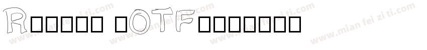 Roboto (OTF)字体转换